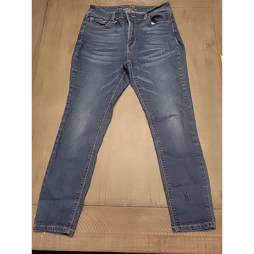 Twentyone Black Rue 21 Women's Low Rise Skinny Flex Jeans Size‎ 28 X 24.5 10s